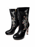 The Midnight Bloom Boot