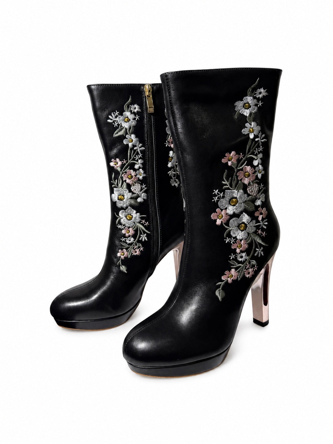 The Midnight Bloom Boot