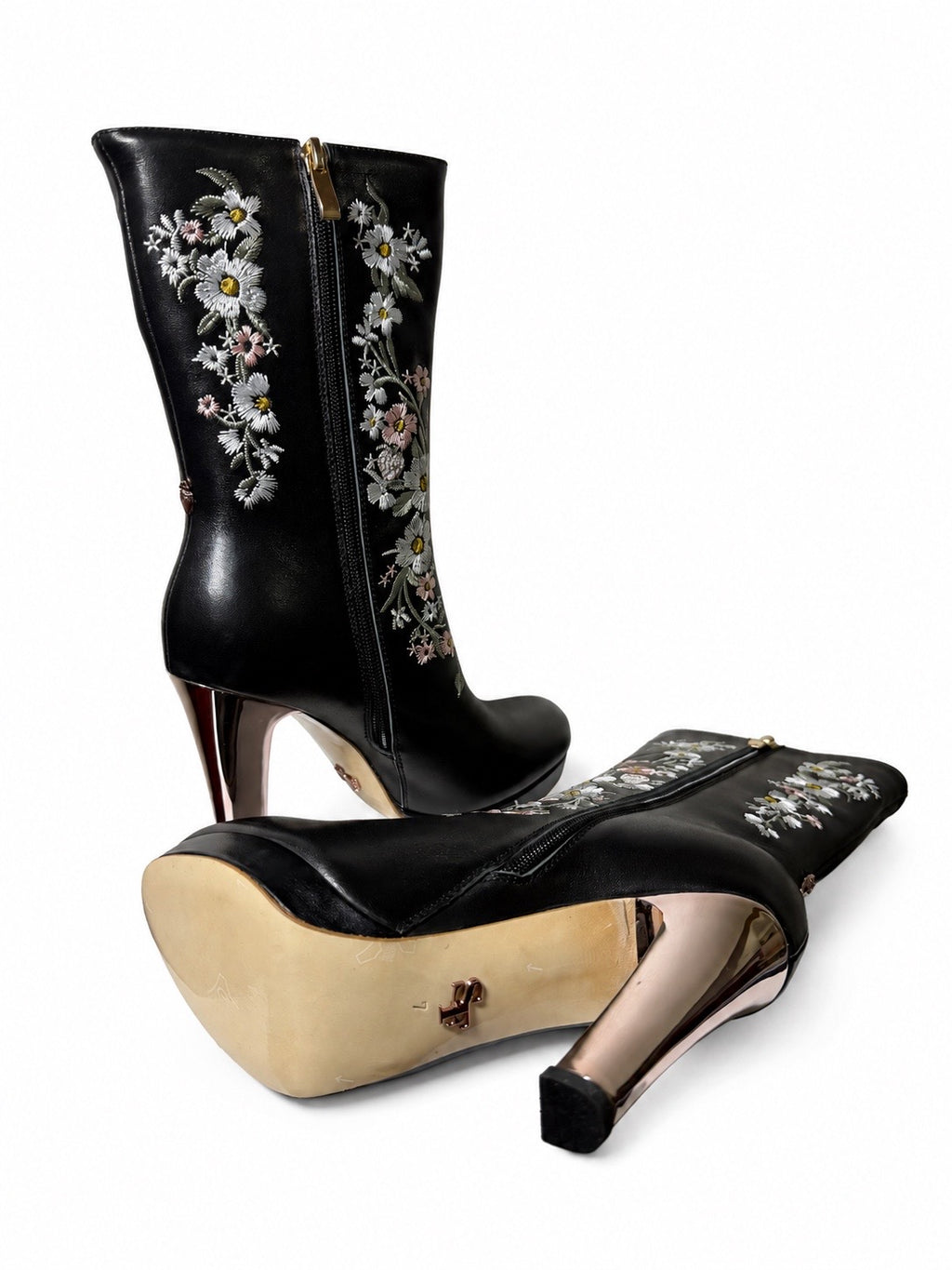 The Midnight Bloom Boot