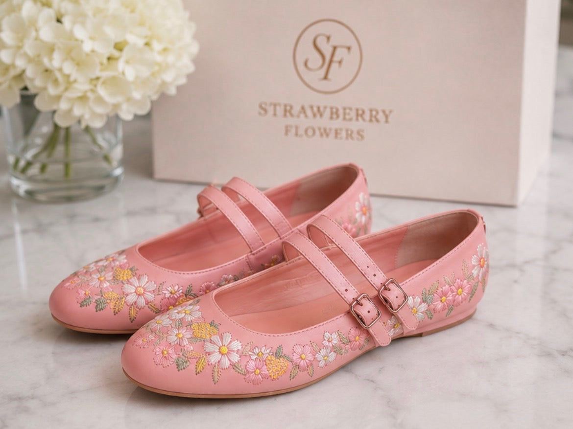 The First Bloom Mary Jane Flat