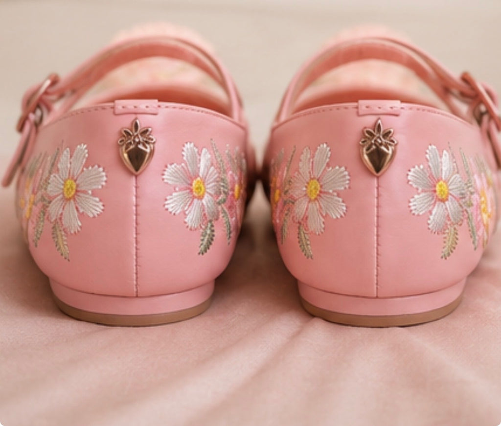 The First Bloom Mary Jane Flat