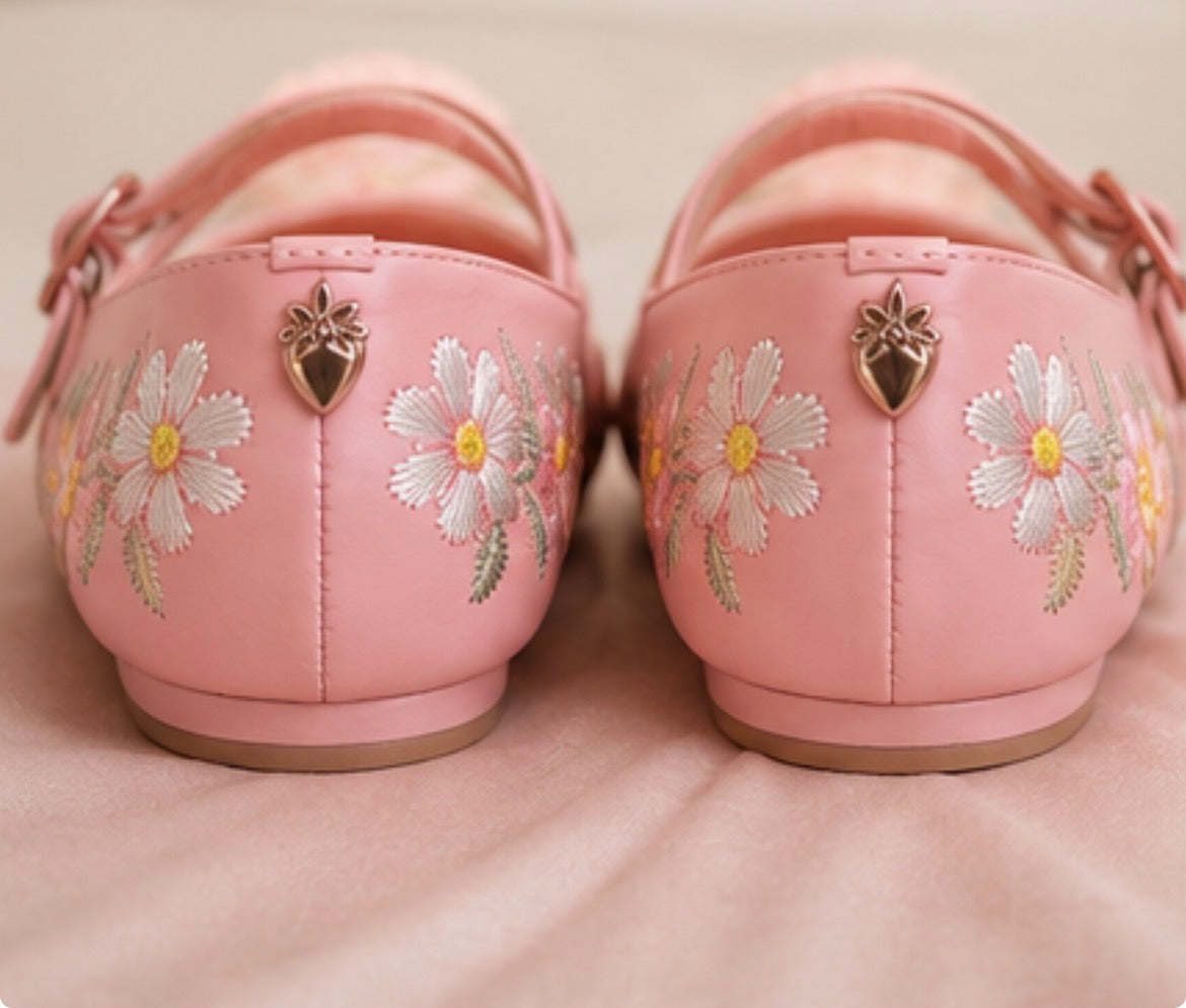 The First Bloom Mary Jane Flat