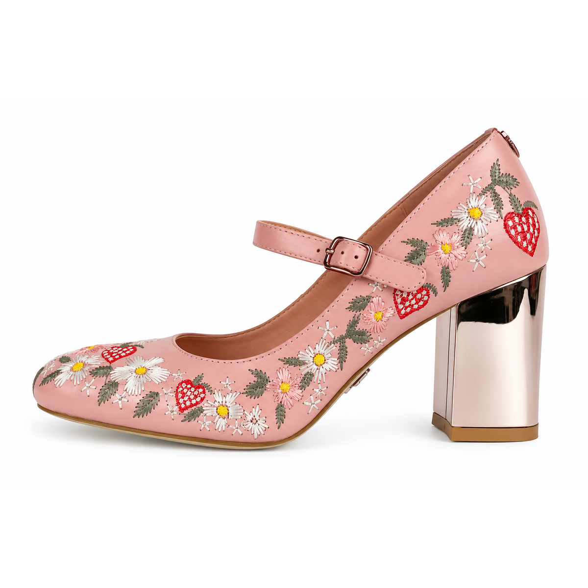 The Strawberry Blossom Mary Jane Heel